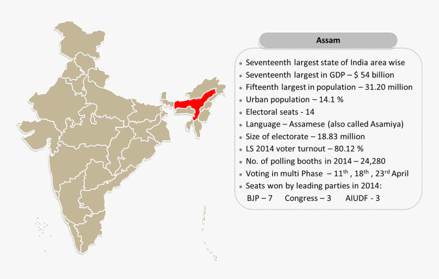 Location Map And Electoral Data - State Is Called Rice Bowl Of India, HD Png Download, Free Download