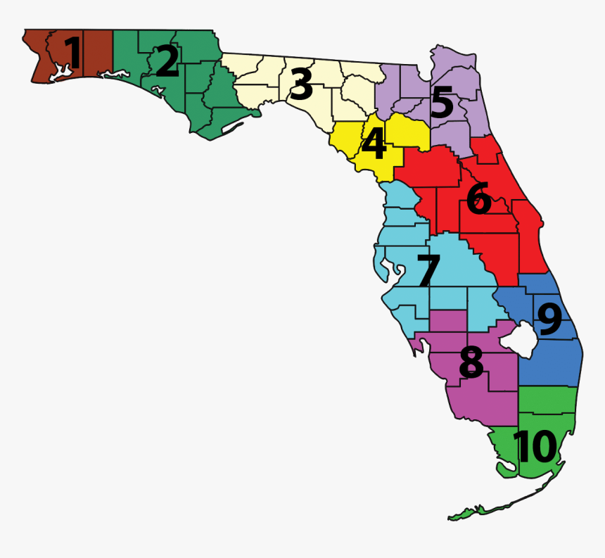 Florida Clipart , Png Download - Map, Transparent Png, Free Download