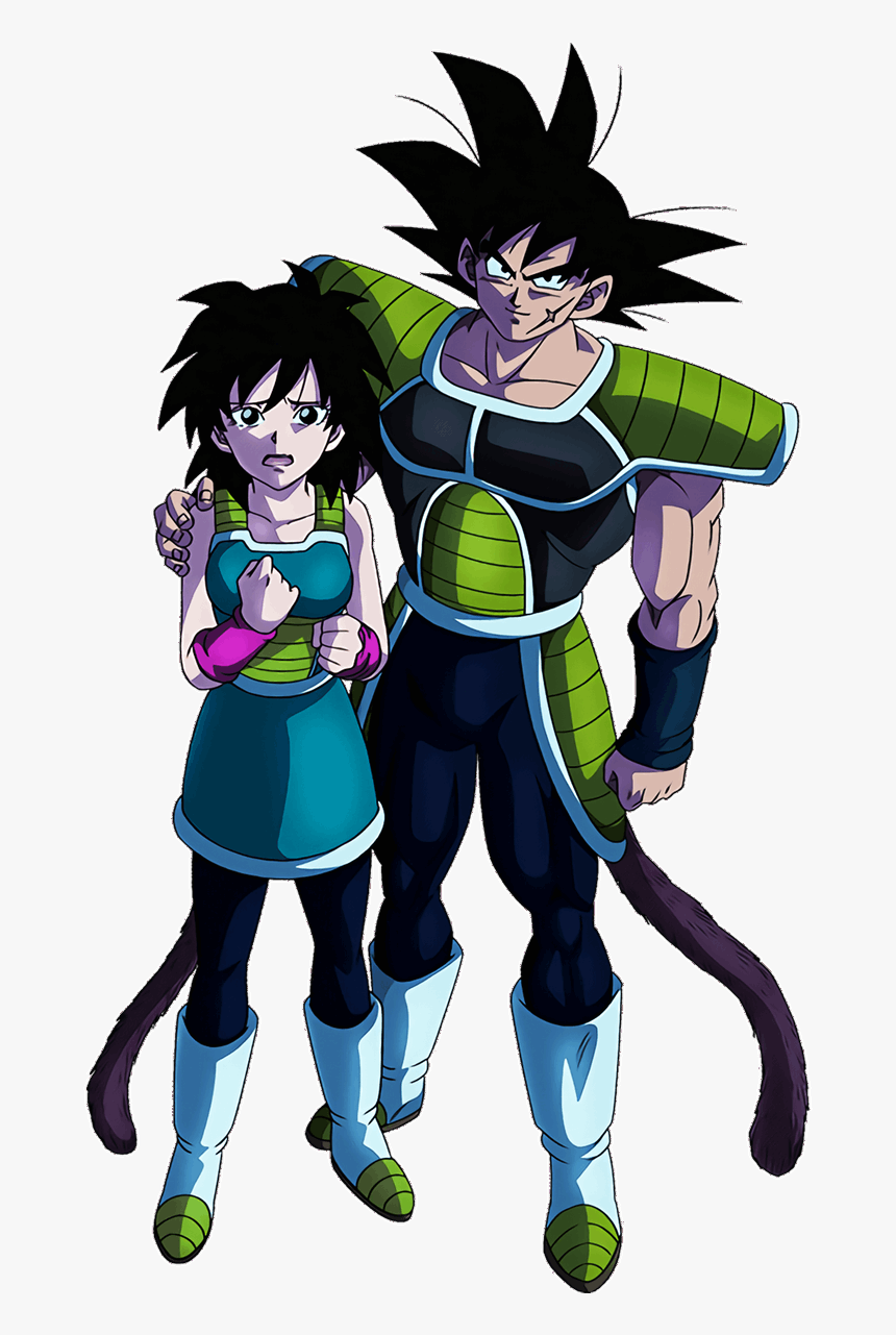 Bardock And Gine Dokkan, HD Png Download, Free Download