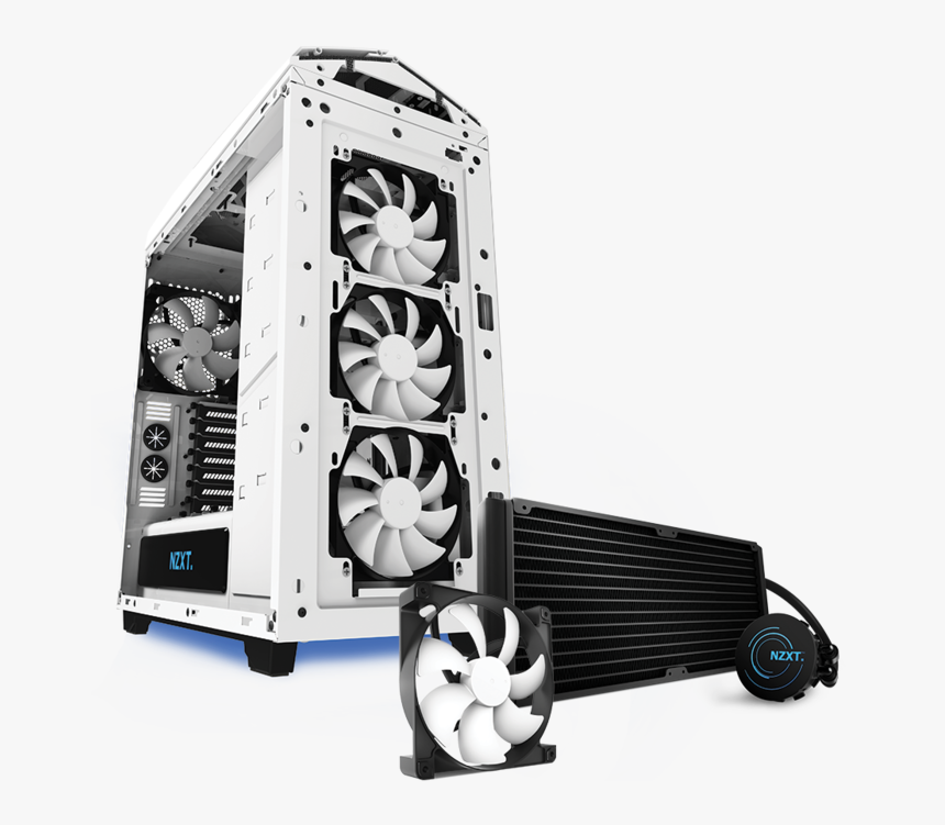 Large 0574eaca9dc16499 - Nzxt Noctis 450 Mid Tower Gaming Case, HD Png Download, Free Download