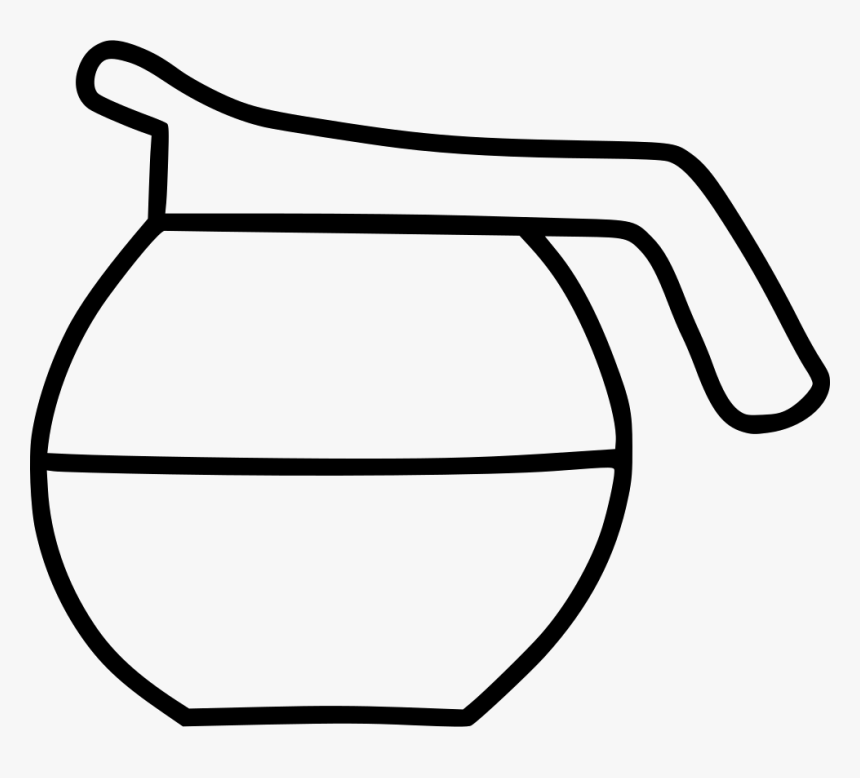 Jug - Cafetera Para Colorear Png, Transparent Png, Free Download