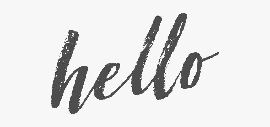 Hello - Calligraphy, HD Png Download, Free Download