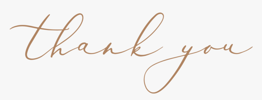 Thankyou - Calligraphy, HD Png Download, Free Download