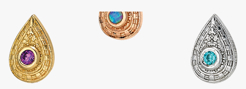 Gold Body Jewelry With Style - Opal, HD Png Download, Free Download