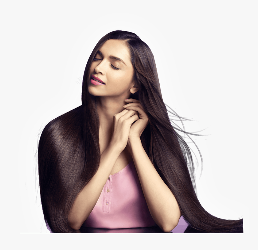 Deepika Padukone Transparent Image - Deepika Padukone Long Hair, HD Png Download, Free Download