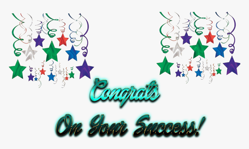 Congrats On Your Success Png Photo - Graphic Design, Transparent Png, Free Download