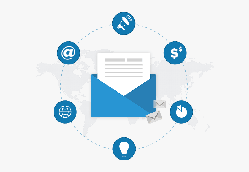 Emailmarketing Email Marketing - Circle, HD Png Download, Free Download