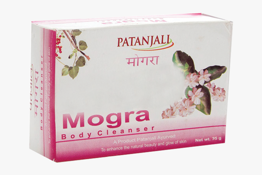 Patanjali Mogra Soap 75gm Product , Png Download - Patanjali Mogra Body Cleanser, Transparent Png, Free Download