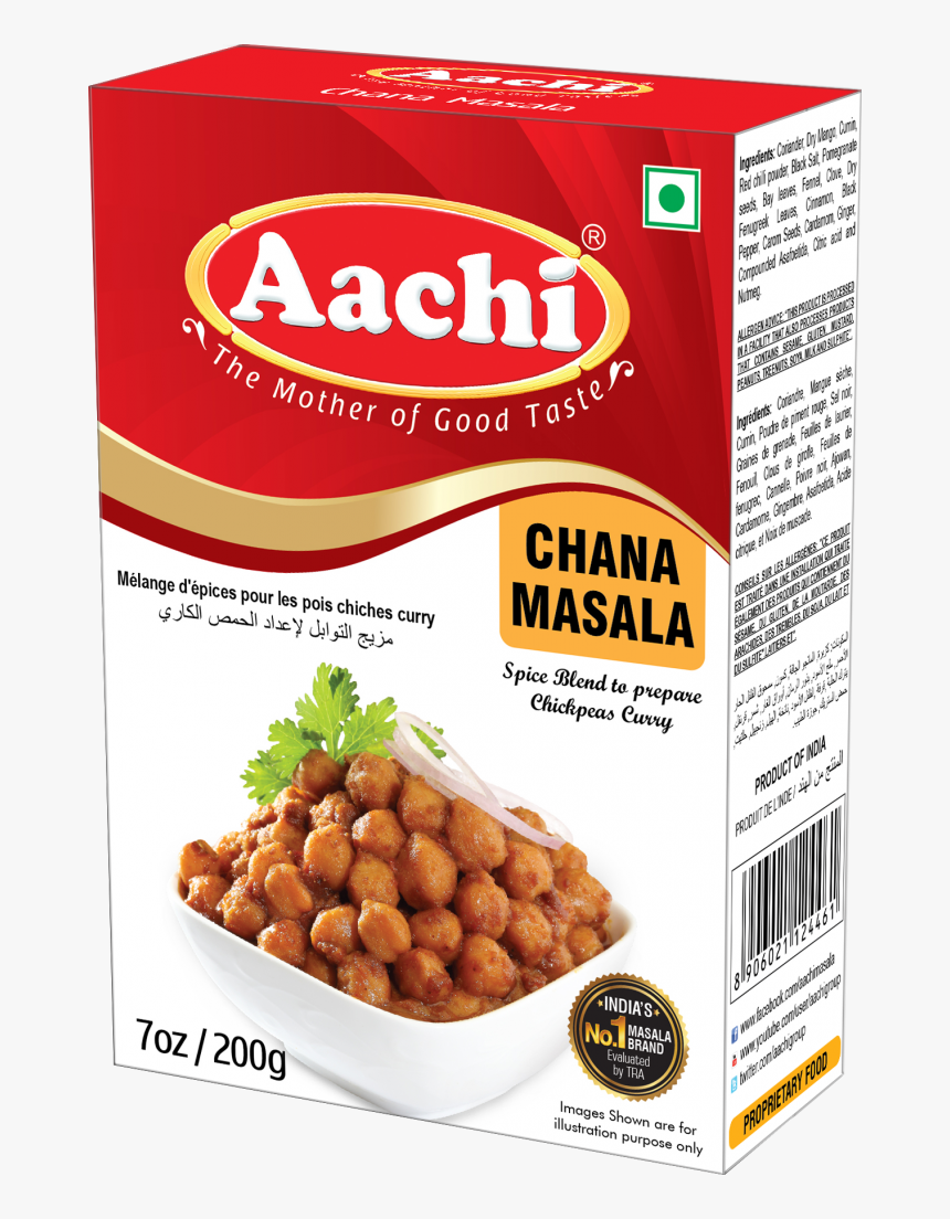 Chana Masala - Aachi Chana Masala 50g, HD Png Download, Free Download