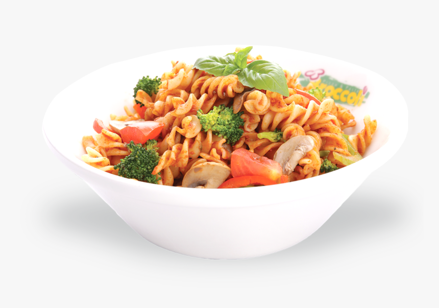 Chunky Tomato Sauce Pasta - Clipart Of Pasta With Vegetables, HD Png Download, Free Download