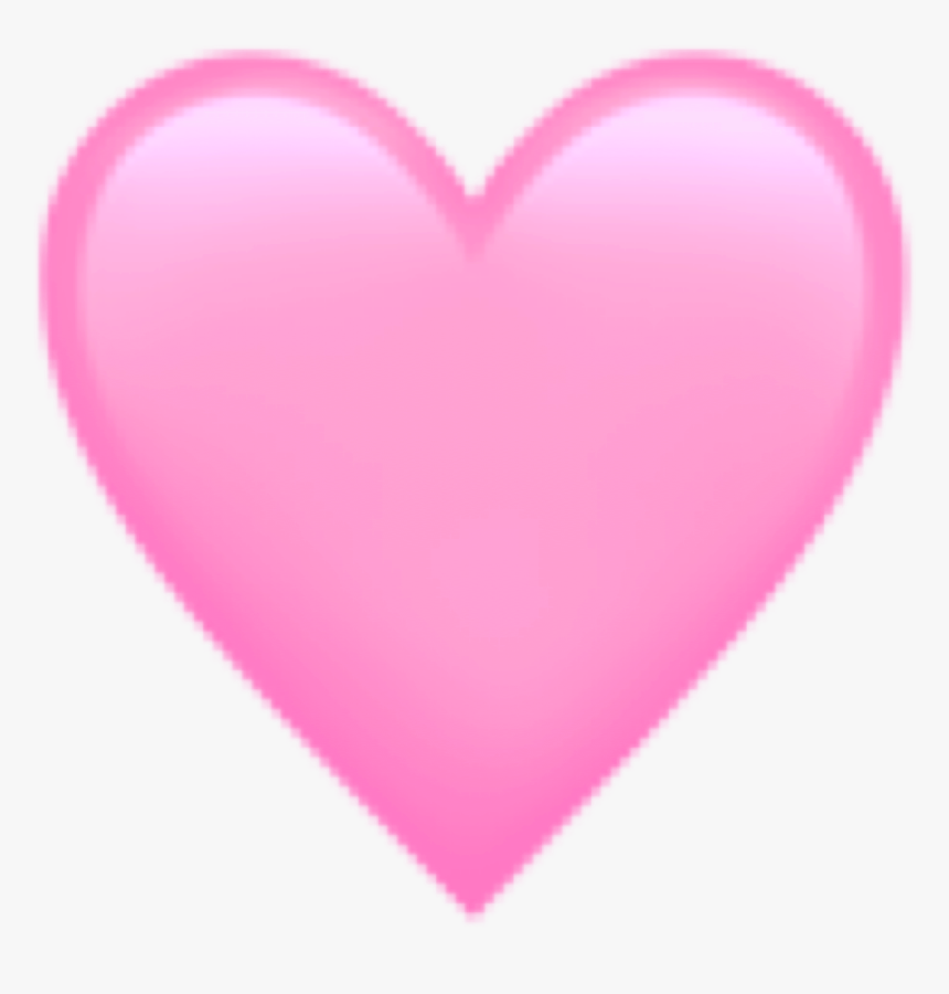 #pink #heart #aesthetic #hearts #emoji #heartshapes - Pink Love Heart Aesthetic, HD Png Download, Free Download