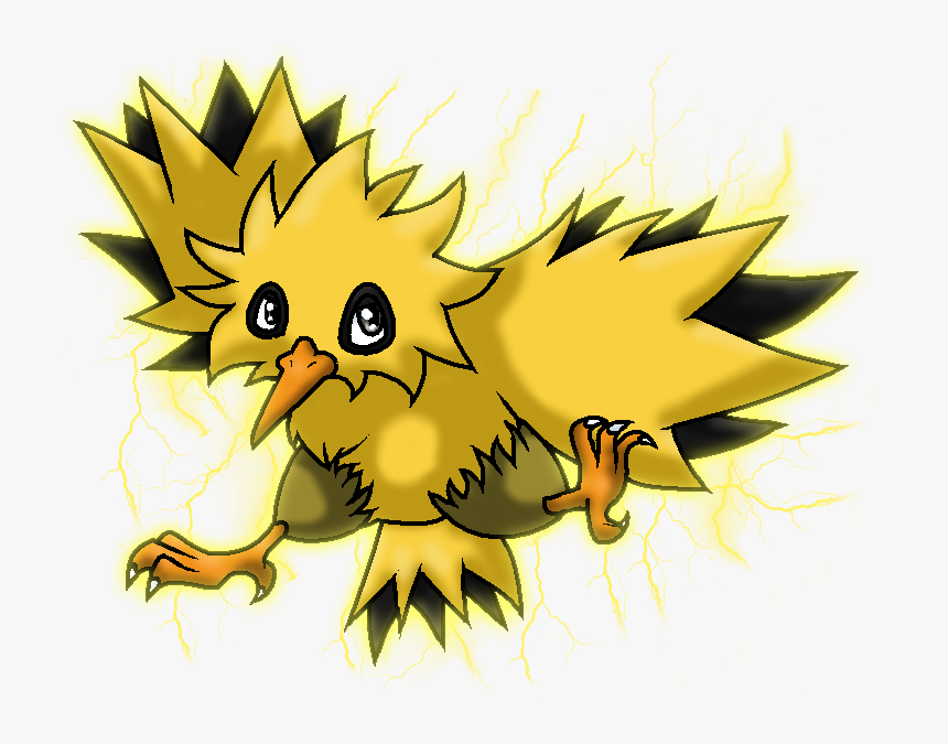 Chibi Zapdos , Png Download - Chibi Zapdos, Transparent Png, Free Download