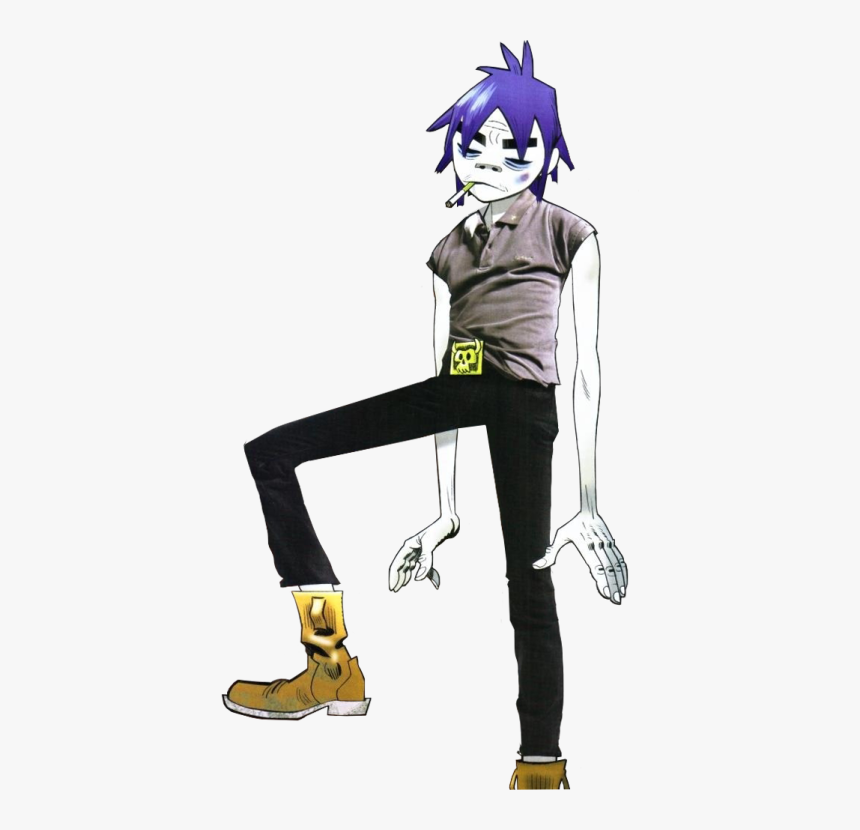 Transparent Picture Black And White Stock - Gorillaz Russel Transparent, HD Png Download, Free Download