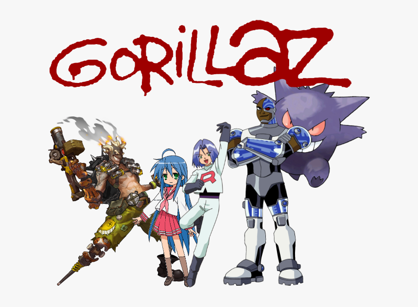 Gorillaz Phase 5 Designs - Gorillaz Png, Transparent Png, Free Download