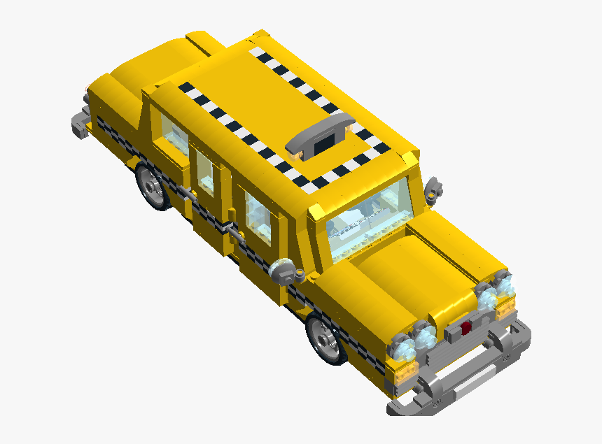 Transparent Yellow Taxi Png - Model Car, Png Download, Free Download