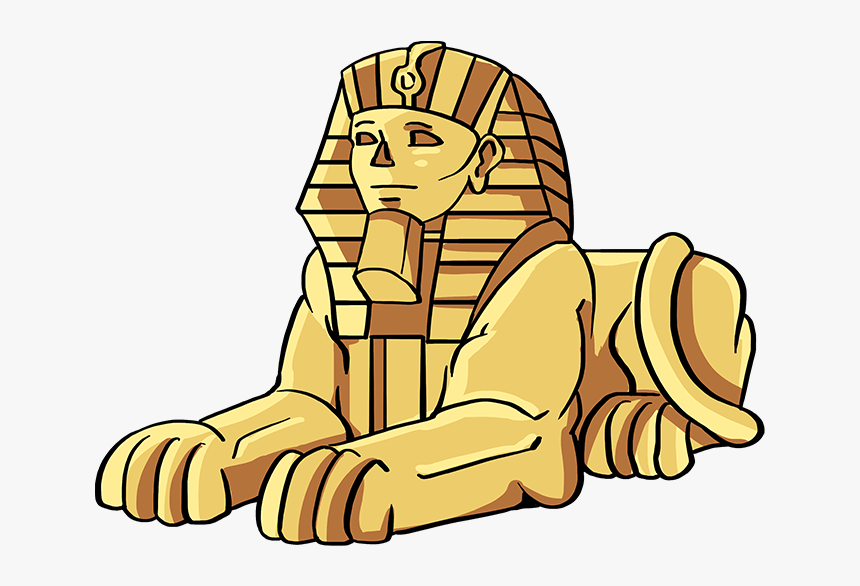 How To Draw Sphinx - Sphinx Drawing, HD Png Download, Free Download