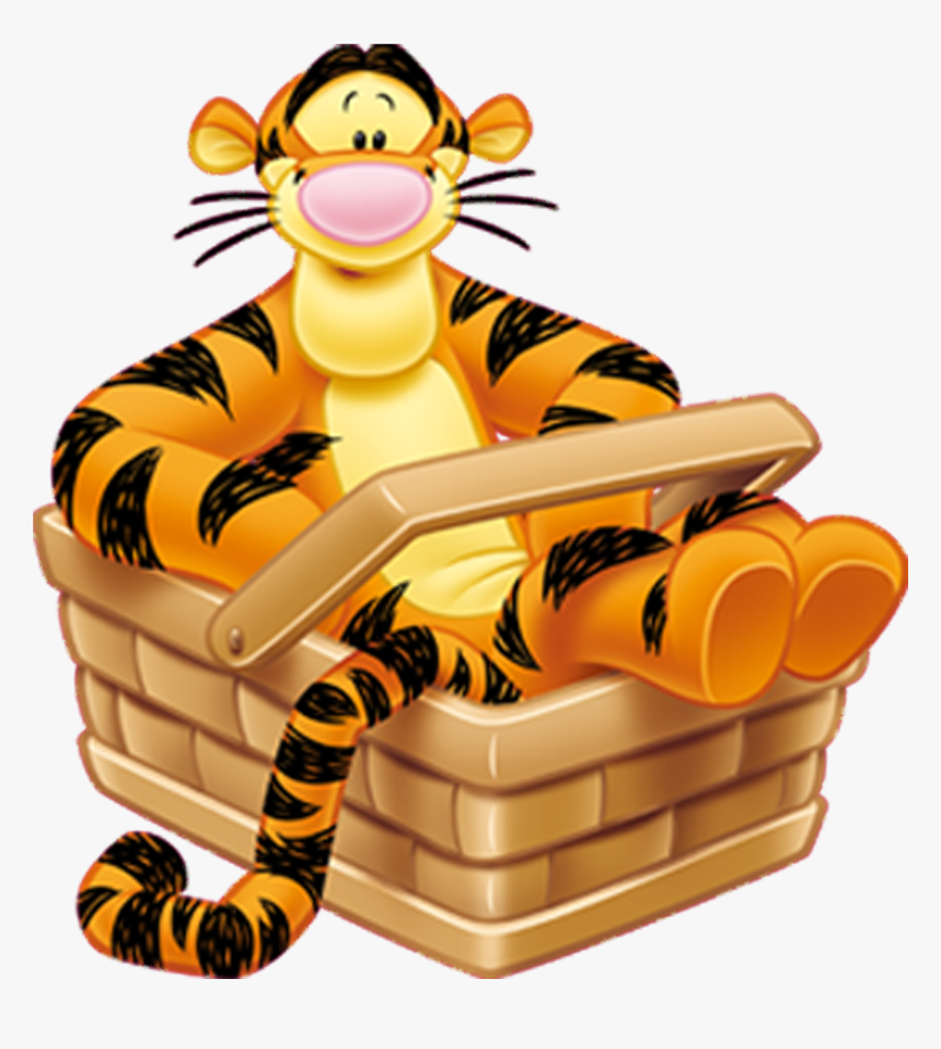 Winnie The Pooh Picnic Png Clipart , Png Download - Cartoon Cute Pooh And Tiger, Transparent Png, Free Download