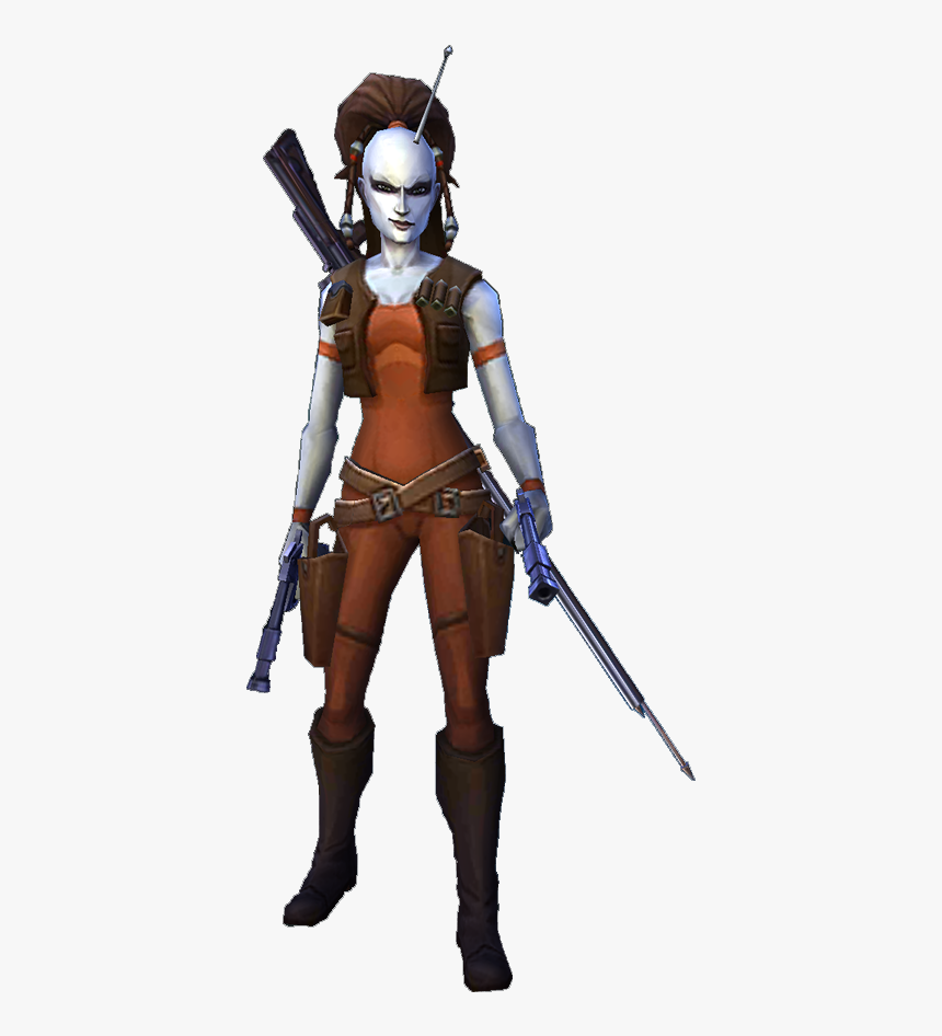 Unit Character Aurra Sing - Woman Warrior, HD Png Download, Free Download
