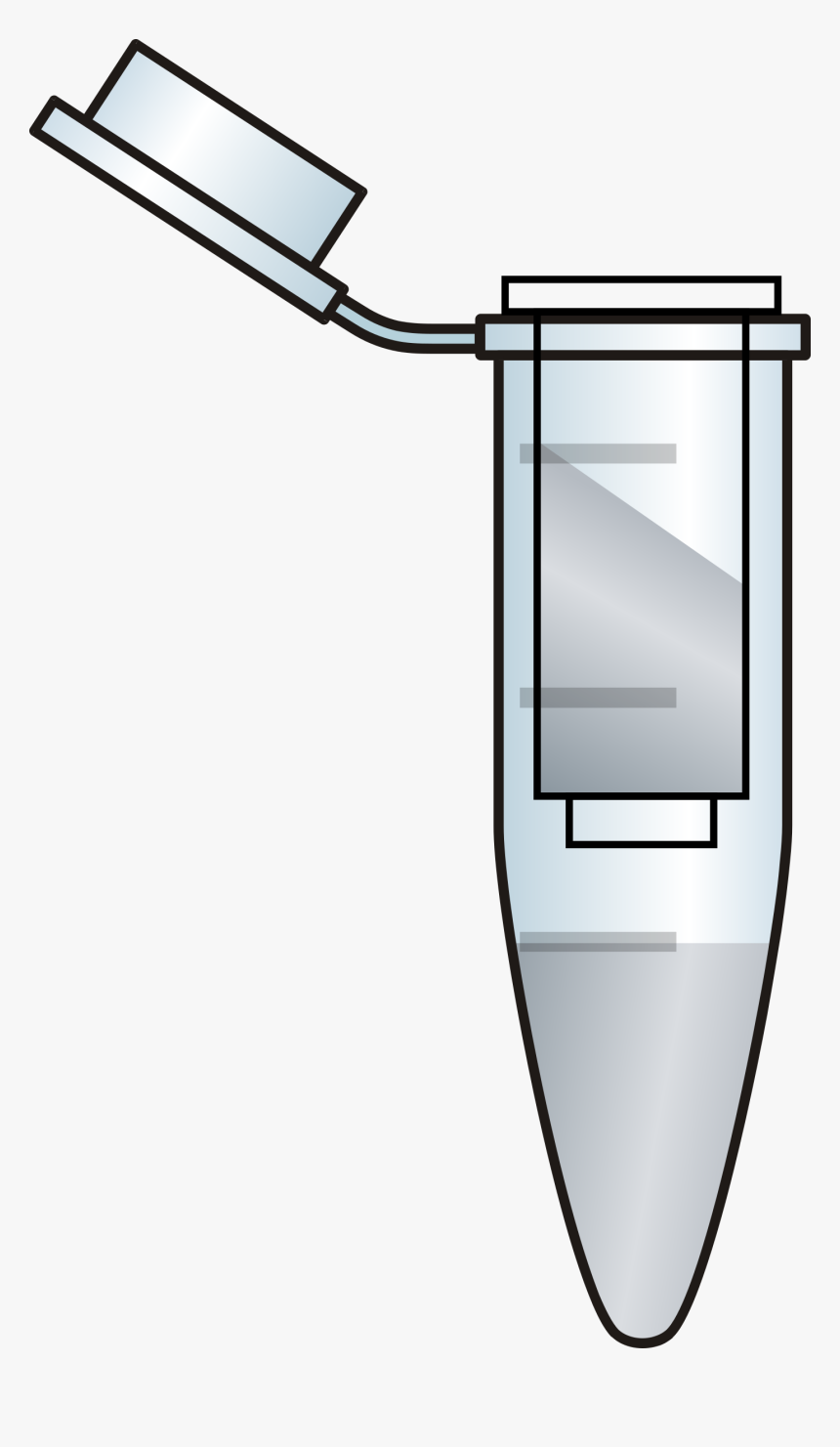 Opened Eppendorf Tube With Filter Clip Arts - Eppendorf Tube With Filter, HD Png Download, Free Download