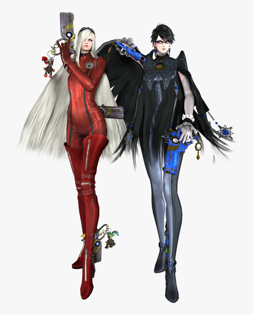 Bayonetta And Jeanne , Png Download - Bayonetta Jeanne, Transparent Png, Free Download
