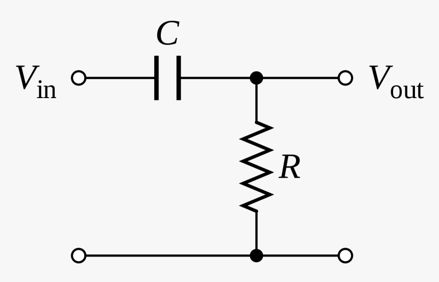 High Pass Filter Circuit, HD Png Download, Free Download