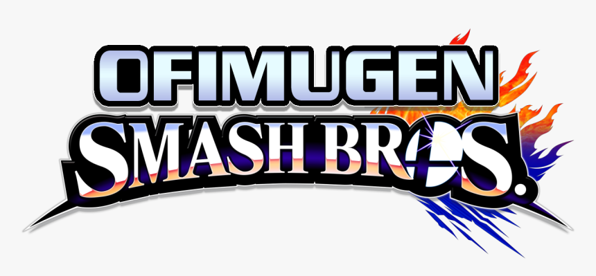 Ofimugen Smash Bros Title - Graphic Design, HD Png Download, Free Download