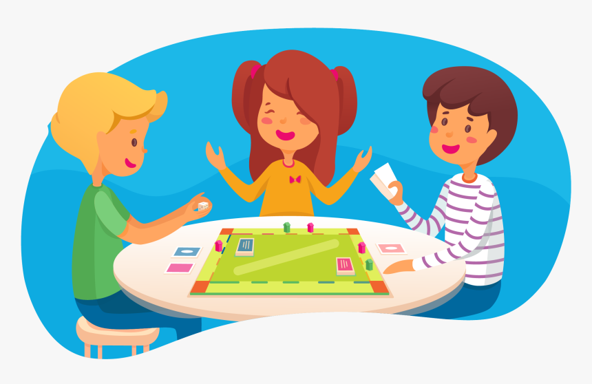 Family Board Game Clip Art, HD Png Download - kindpng