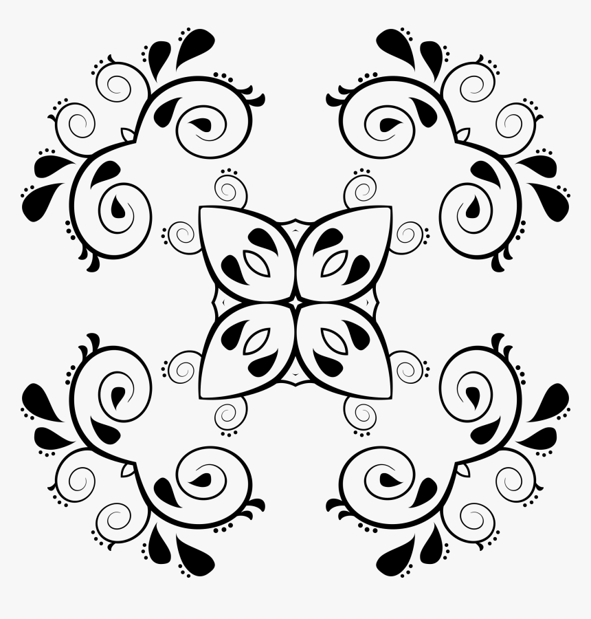 Paisley Design 5 Clip Arts - Free Paisley Clip Art, HD Png Download, Free Download