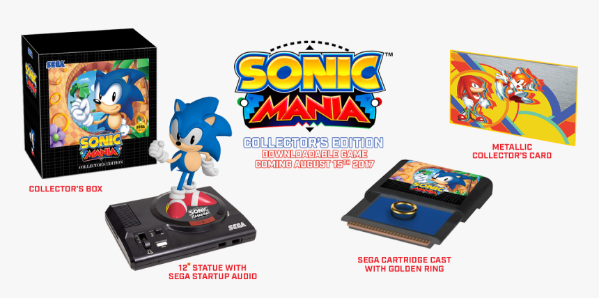 Sonic Mania Collector's Edition, HD Png Download, Free Download