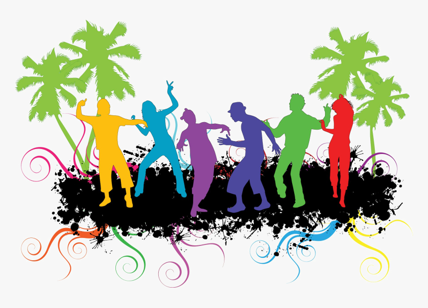 Abstract People Png Image - Party Dance Clip Art, Transparent Png, Free Download