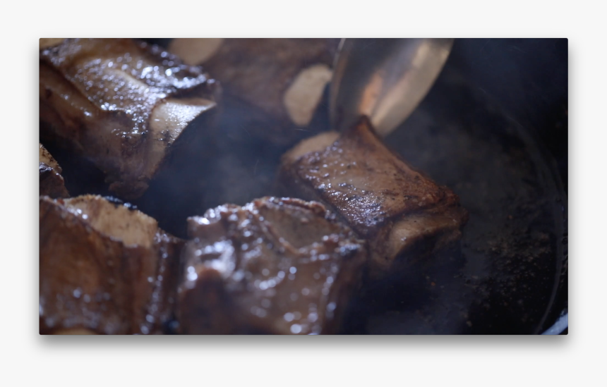 In A Heavy Deep Pot Sear The Ribs On Both Sides - Chocolate, HD Png Download, Free Download