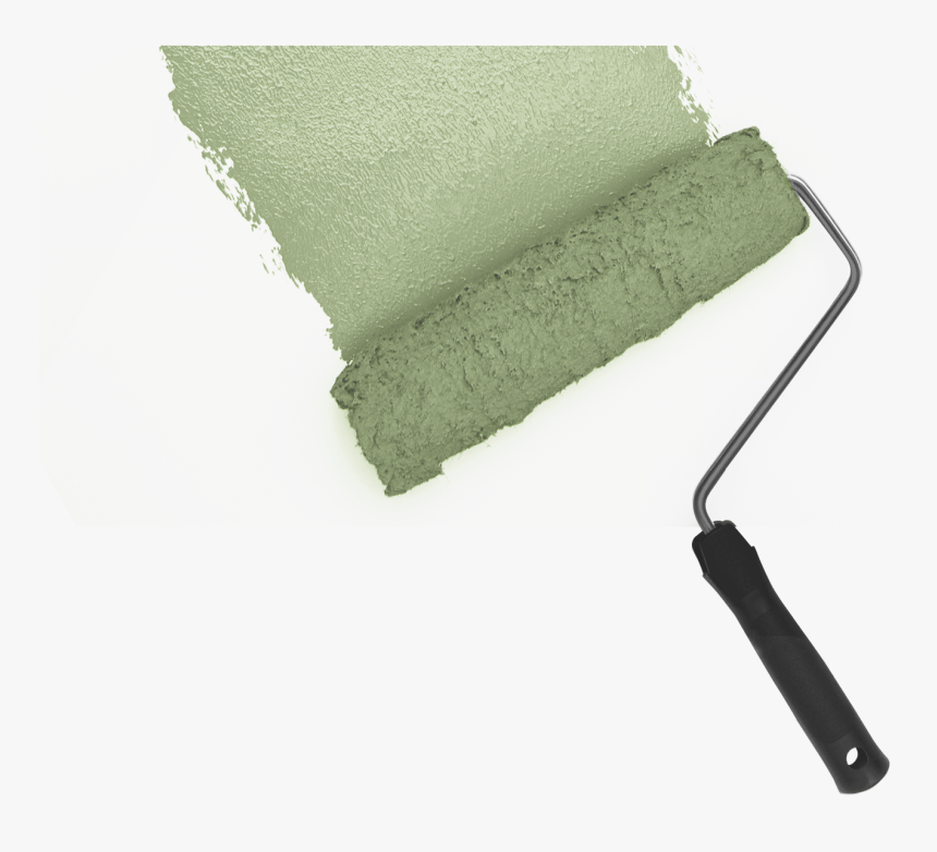 Blue Color Swatch Paint Roller, Green Paint - Paint Roller Transparent, HD Png Download, Free Download