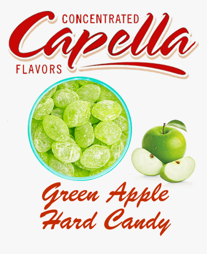 Green Apple Hard Candy By Capella Flavor Drops - Granny Smith, HD Png Download, Free Download