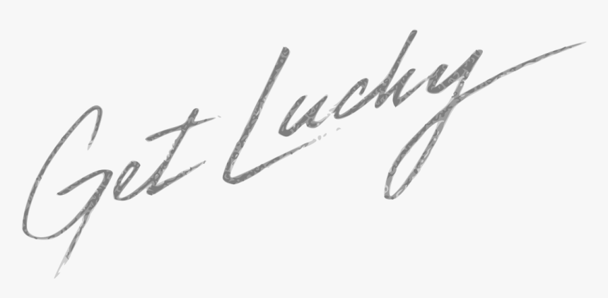 Daft Punk Get Lucky Png, Transparent Png, Free Download