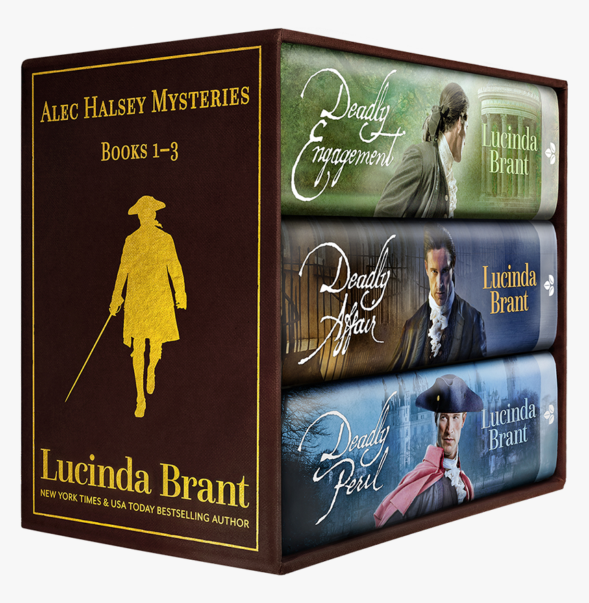 Alec Halsey Mysteries Books 1-3 By Lucinda Brant - Book Cover, HD Png Download, Free Download