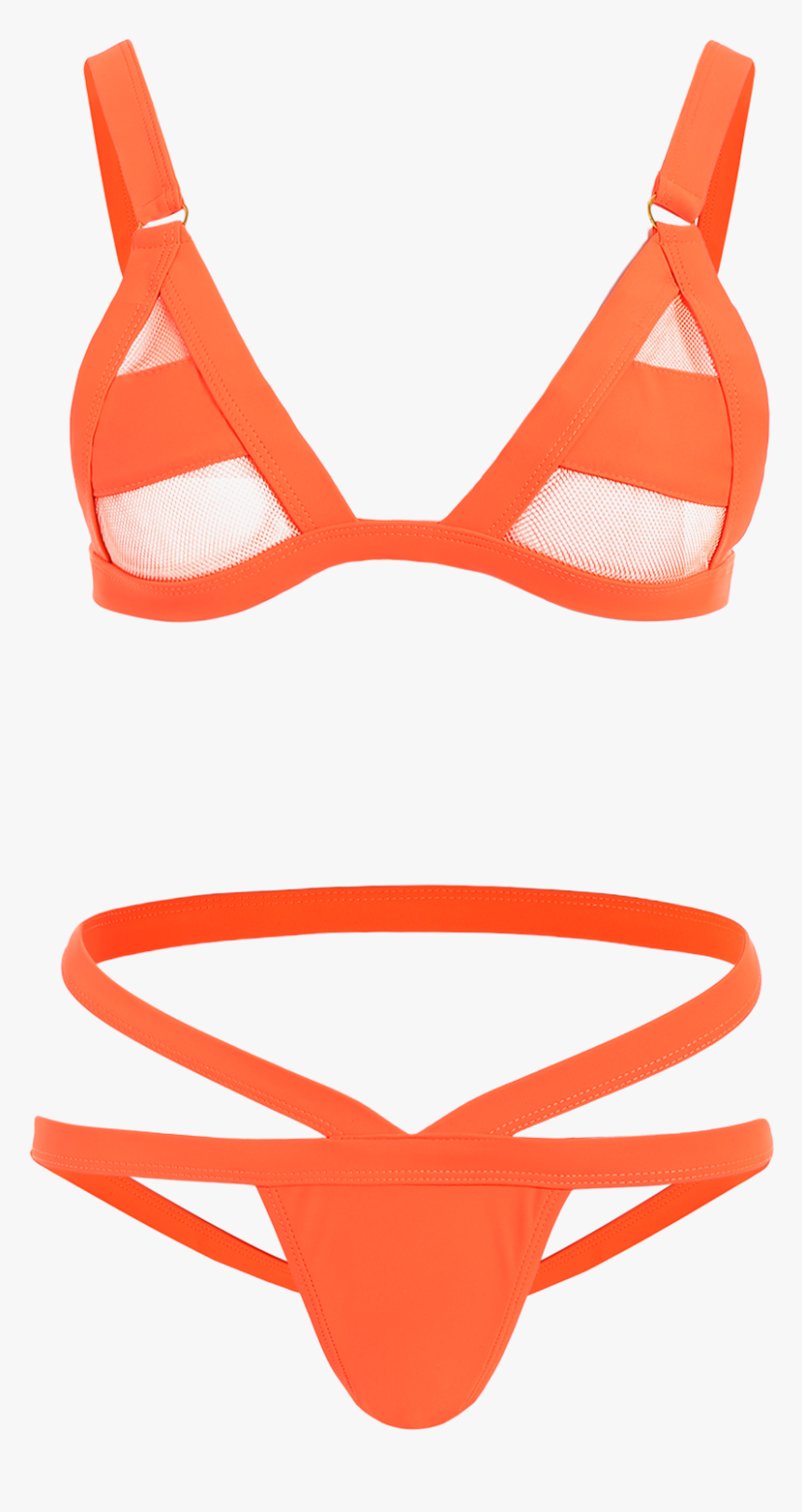 Banded Unlined Thong Bathing Transparent Background, HD Png Download, Free Download