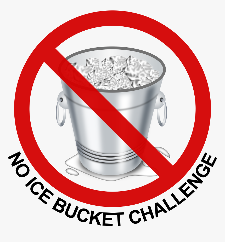 No Ice Bucket Challenge Clip Arts, HD Png Download, Free Download