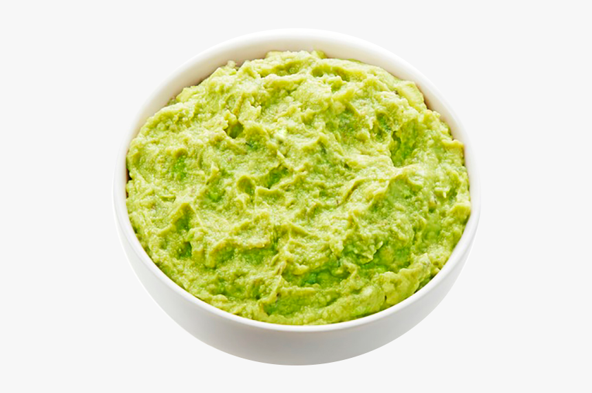 Avocado Pulp Chunky - Guacamole White Background, HD Png Download, Free Download