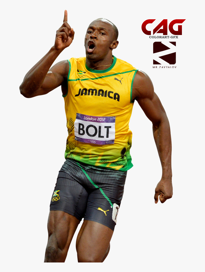 Download Usain Bolt Png Image - Fastest Man In The World 2020, Transparent Png, Free Download