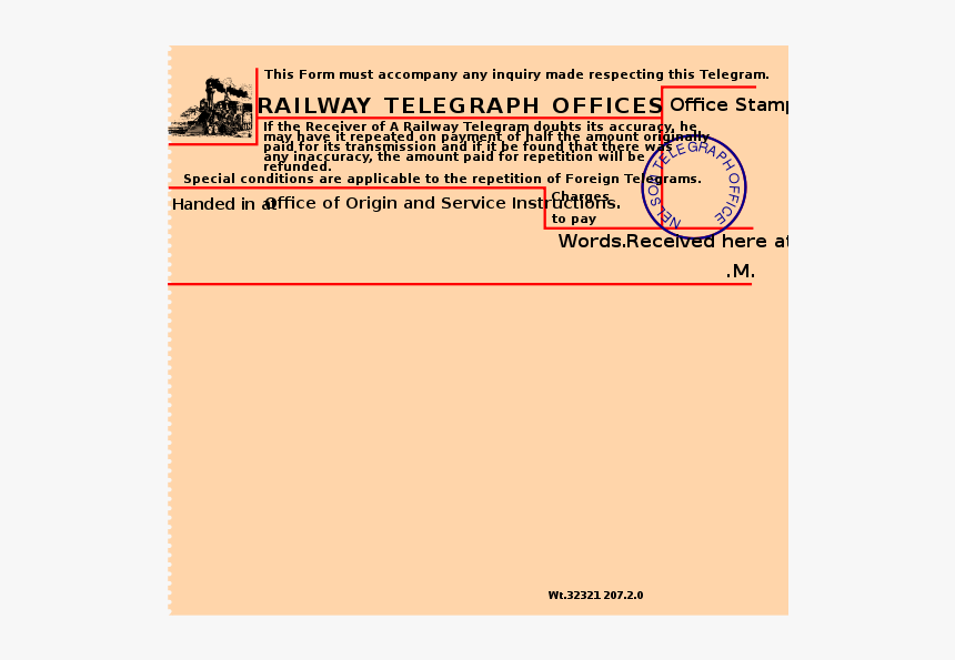 Old Telegram - Steam Train Clip Art, HD Png Download, Free Download