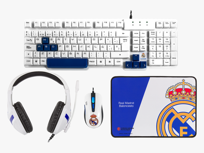 Champion Pack Real Madrid - Real Madrid Baloncesto Mousepad, HD Png Download, Free Download