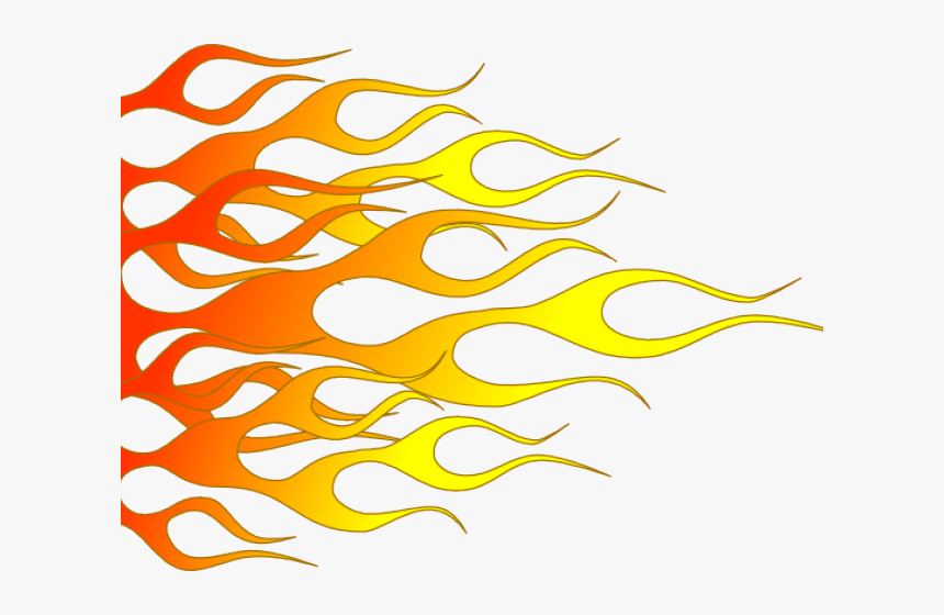 Racing Flames Cliparts - Racing Flames Clip Art, HD Png Download, Free Download