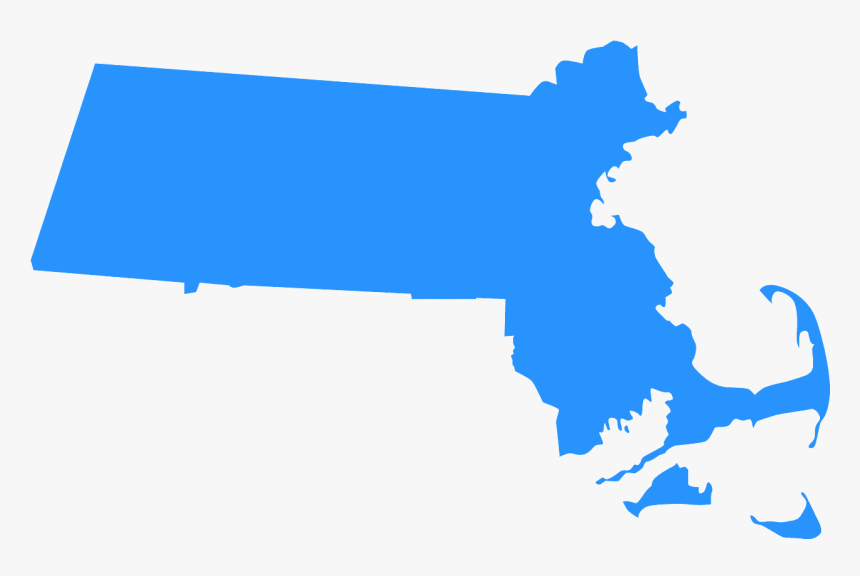 Massachusetts 2016 Election Map, HD Png Download, Free Download