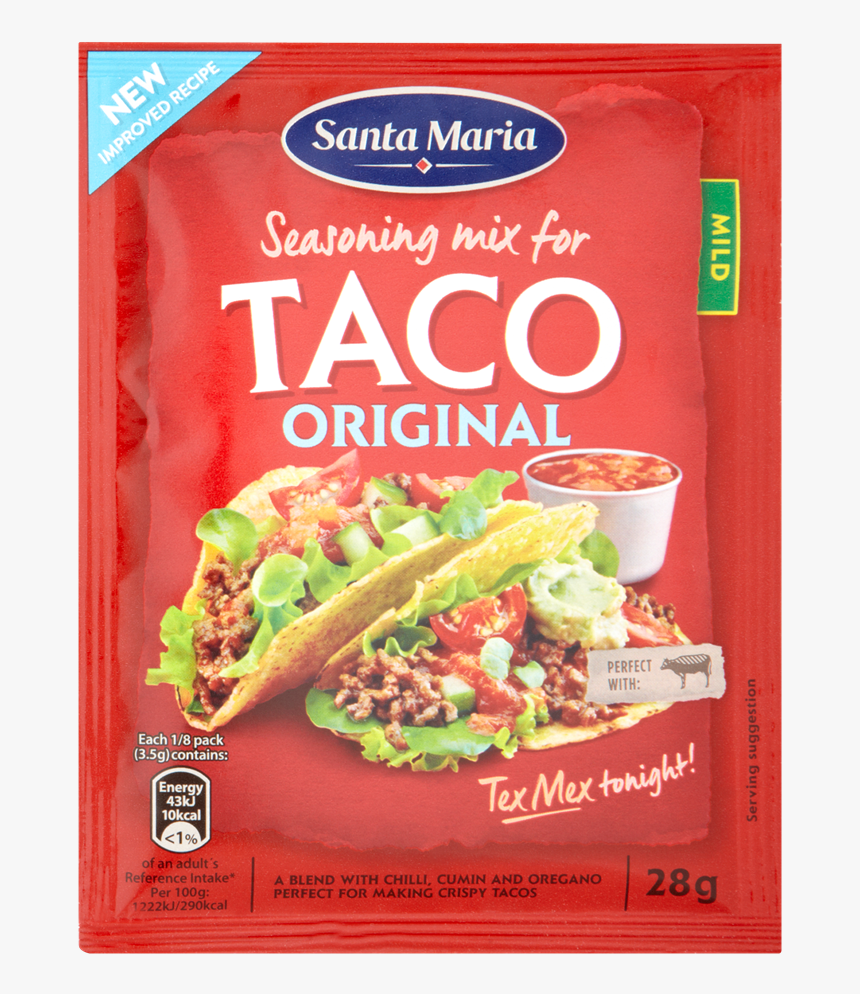 Taco Seasoning Mix - Santa Maria Taco Mix, HD Png Download, Free Download