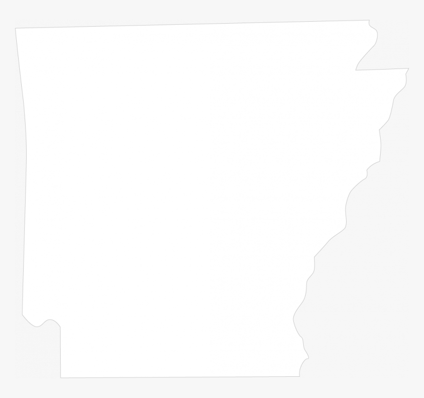 Arkansas State Clipart - Black And White Arkansas, HD Png Download, Free Download