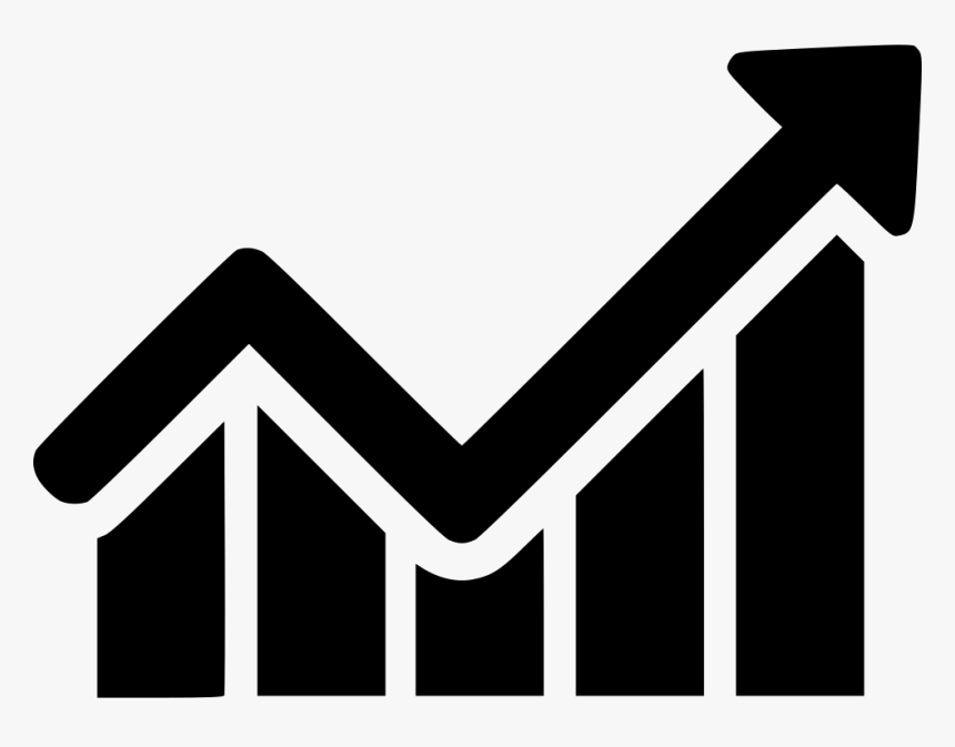 Arrow Increase Profit Chart Graph Analytics - Transparent Graph Icon Png, Png Download, Free Download