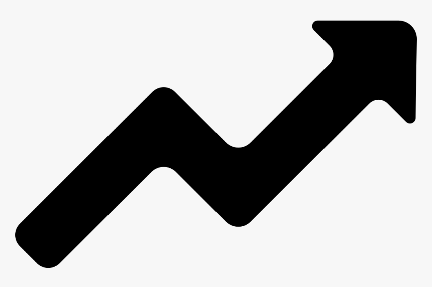 Transparent Graph Arrow Png - Zig Zag Arrow Icon, Png Download, Free Download