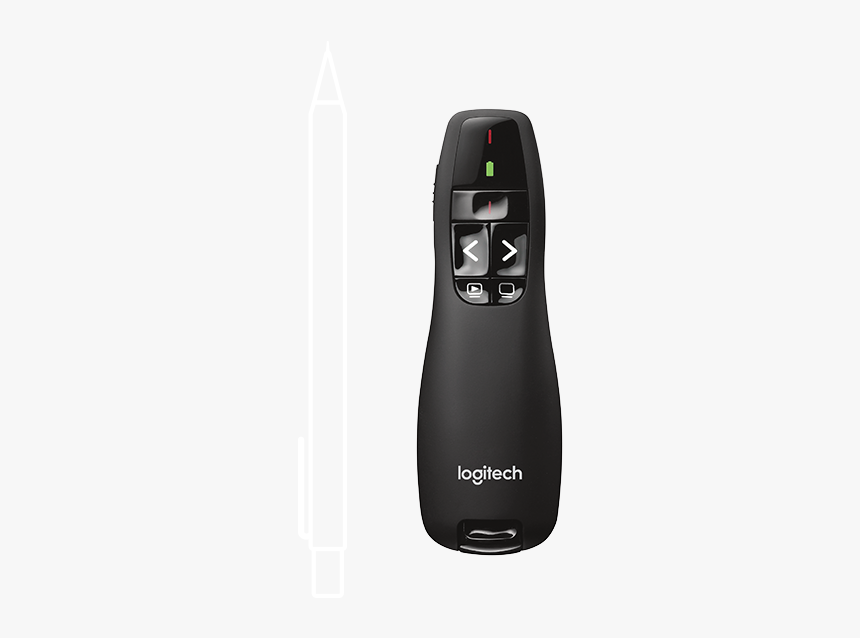 R400 Laser Presentation Remote - Logitech Wireless Presenter R400, HD Png Download, Free Download