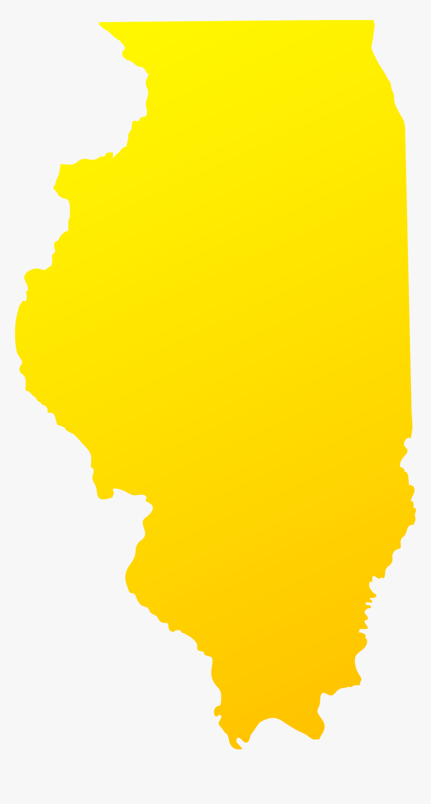 Illinois State Design - Map Of Illinois Cities, HD Png Download, Free Download