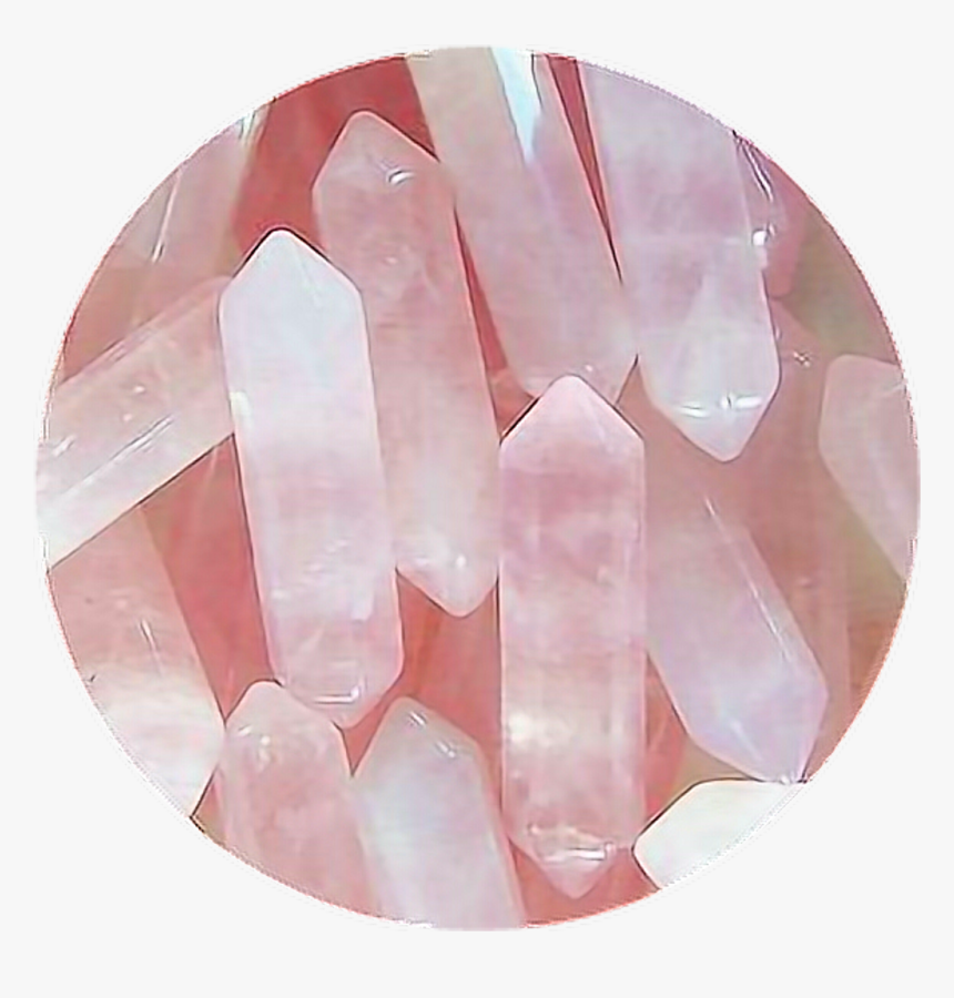 #circle #circulo #png #tumblr #colors #círculo #forma - Crystal Rose Quartz Background, Transparent Png, Free Download